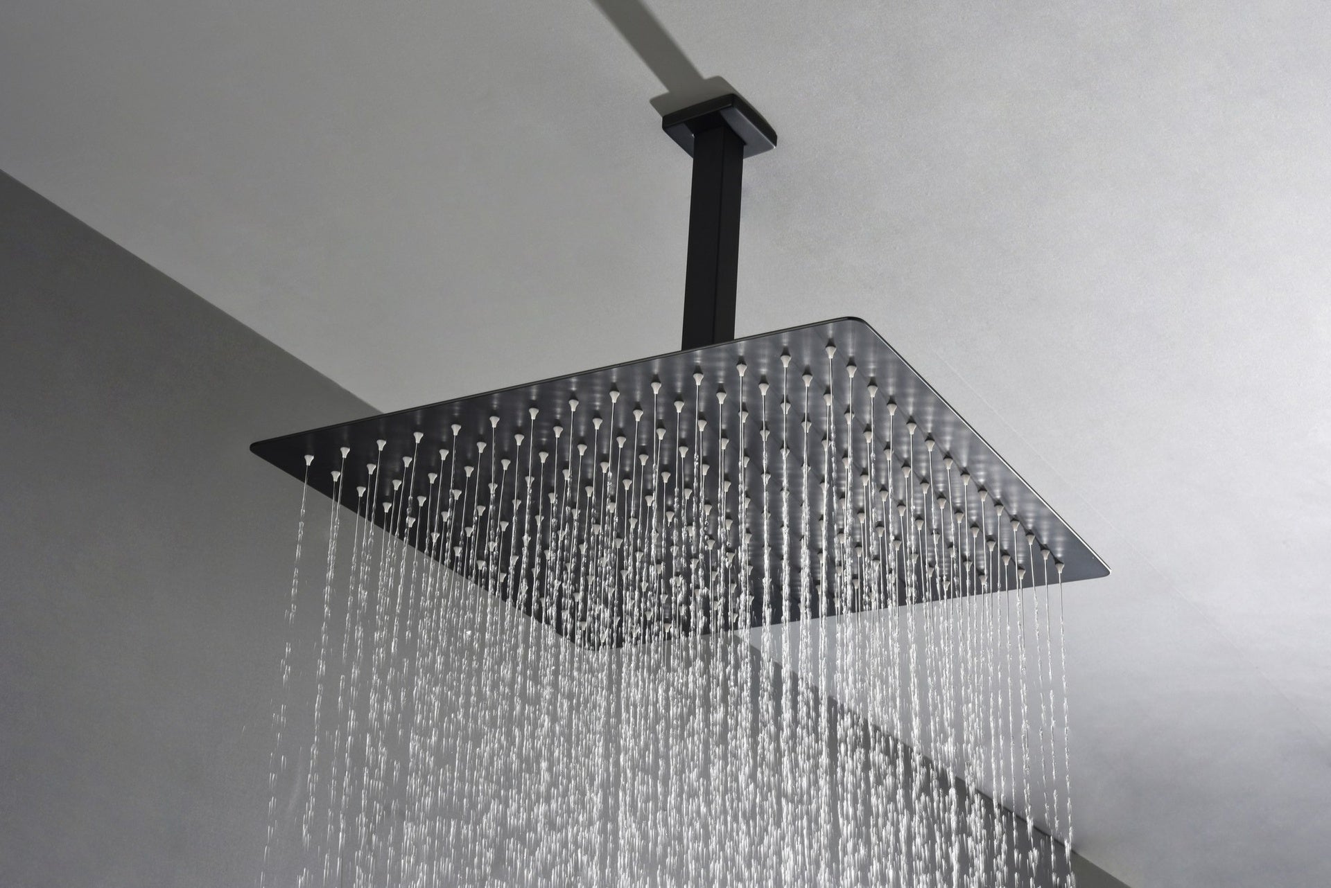 16" Matte Black Bathroom Luxury shower head