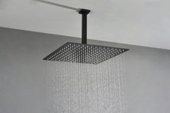 16" Matte Black Bathroom Luxury shower head