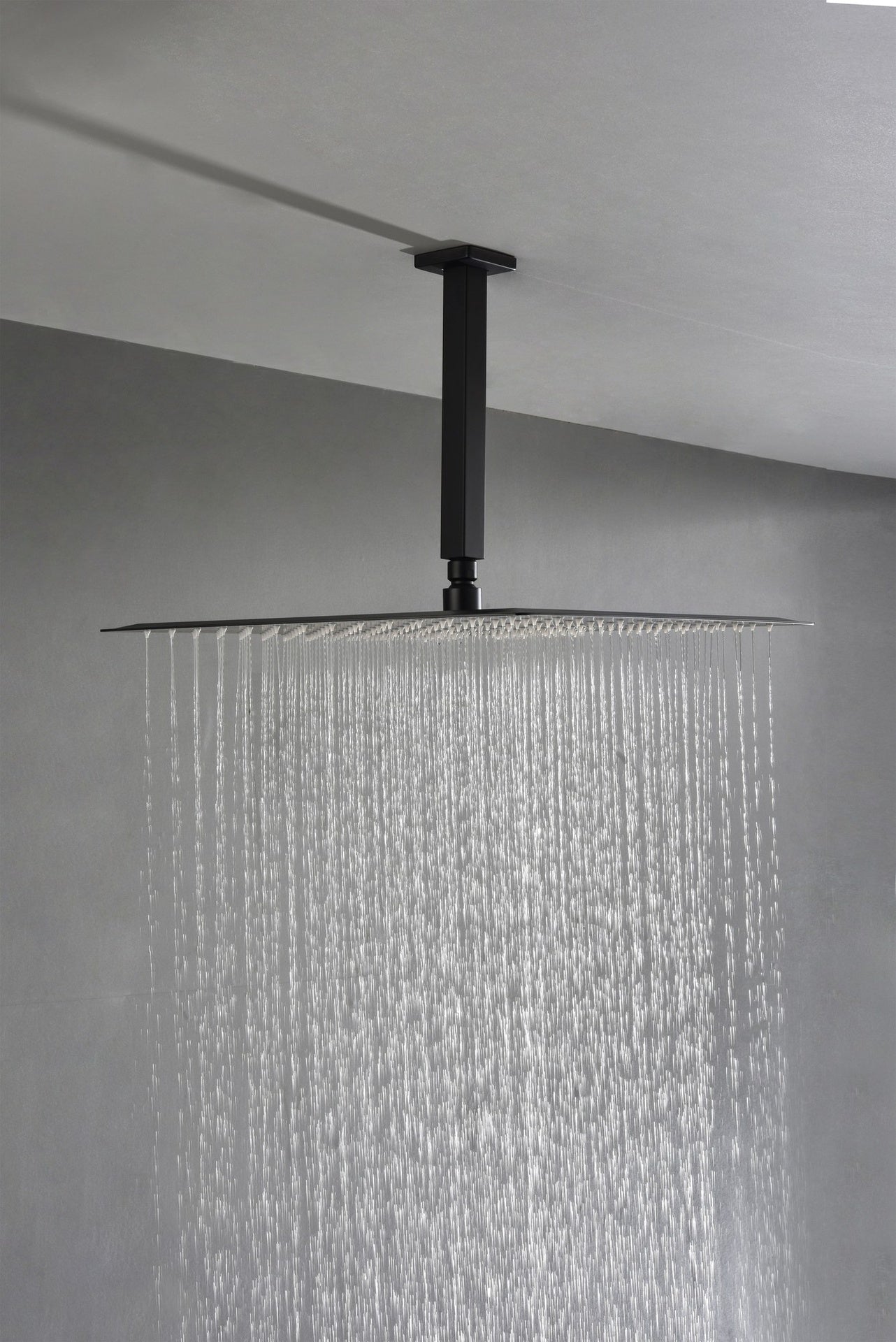 16" Matte Black Bathroom Luxury shower head