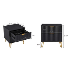 Nightstand in Black