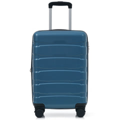 20 Inch Hardshell ABS Carry on Luggage, Durable Expandable Travel Suitcase with Spinner Wheels, TSA Lock