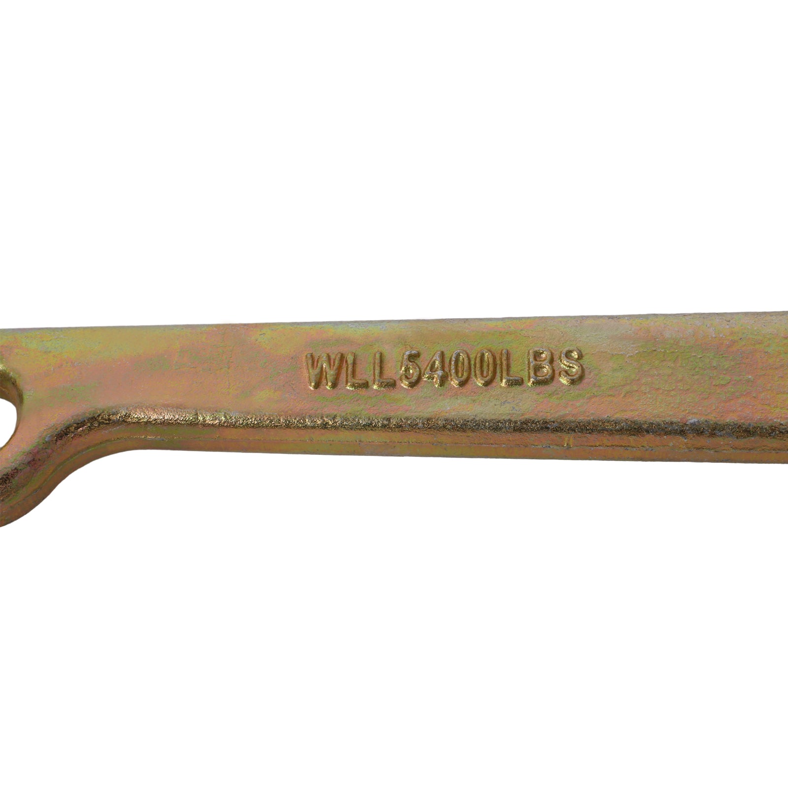 Tow Chain with 15 Inch Forged J Hook and Grab Hook - Grade 70 Chain - 6 Foot - 4,700 Pound Safe Working Load