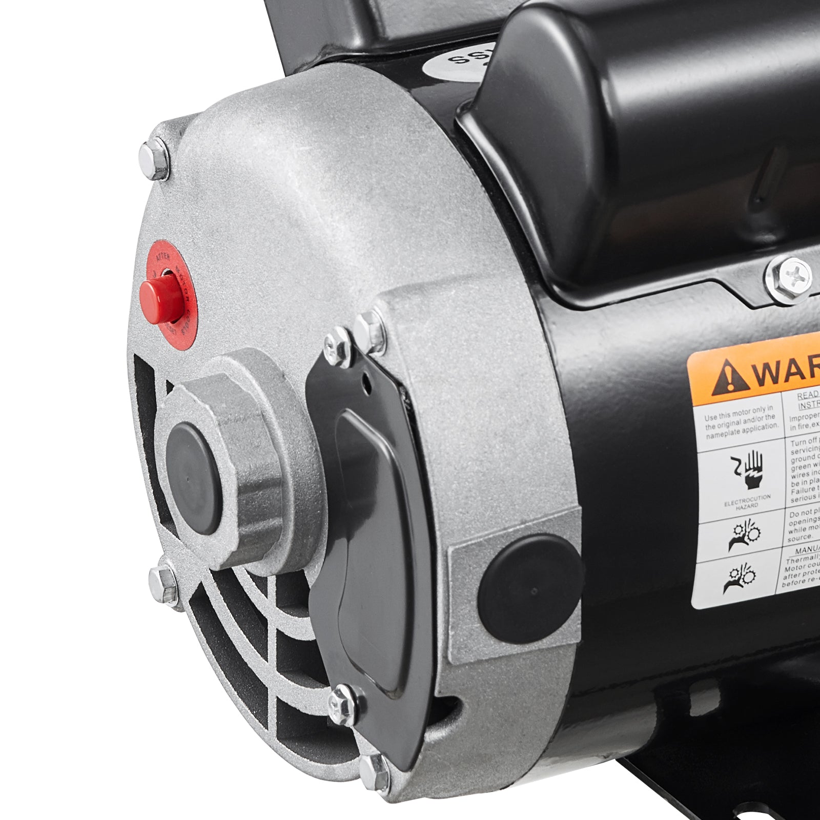 3HP Air Compressor Electric Motor 230V 15.5A 3450RPM 56 Frame CW/CCW Rotation (Factory Setting is CCW)