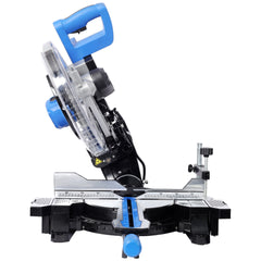 12inch Dual Bevel Sliding Miter Saw with Laser Guide, 80T Blade,0-45° Bevel,15Amp Miter Saw with Extension Table,4.2x13in Cutting Capacity,ETL certificate