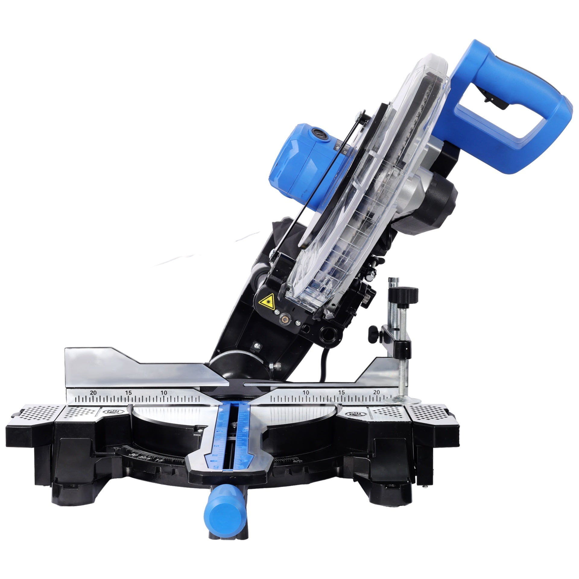 12inch Dual Bevel Sliding Miter Saw with Laser Guide, 80T Blade,0-45° Bevel,15Amp Miter Saw with Extension Table,4.2x13in Cutting Capacity,ETL certificate