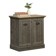 Utility Stand with Adjustable Shelves, Brown finish