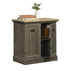 Utility Stand with Adjustable Shelves, Brown finish