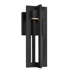 13 inch Black Integrated LED Outdoor Wall Sconce