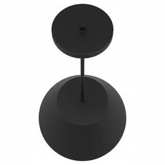 16 inch Diameter Integrated LED Black Pendant