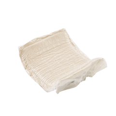 Harrison Ottoman Velvet-Light Camel