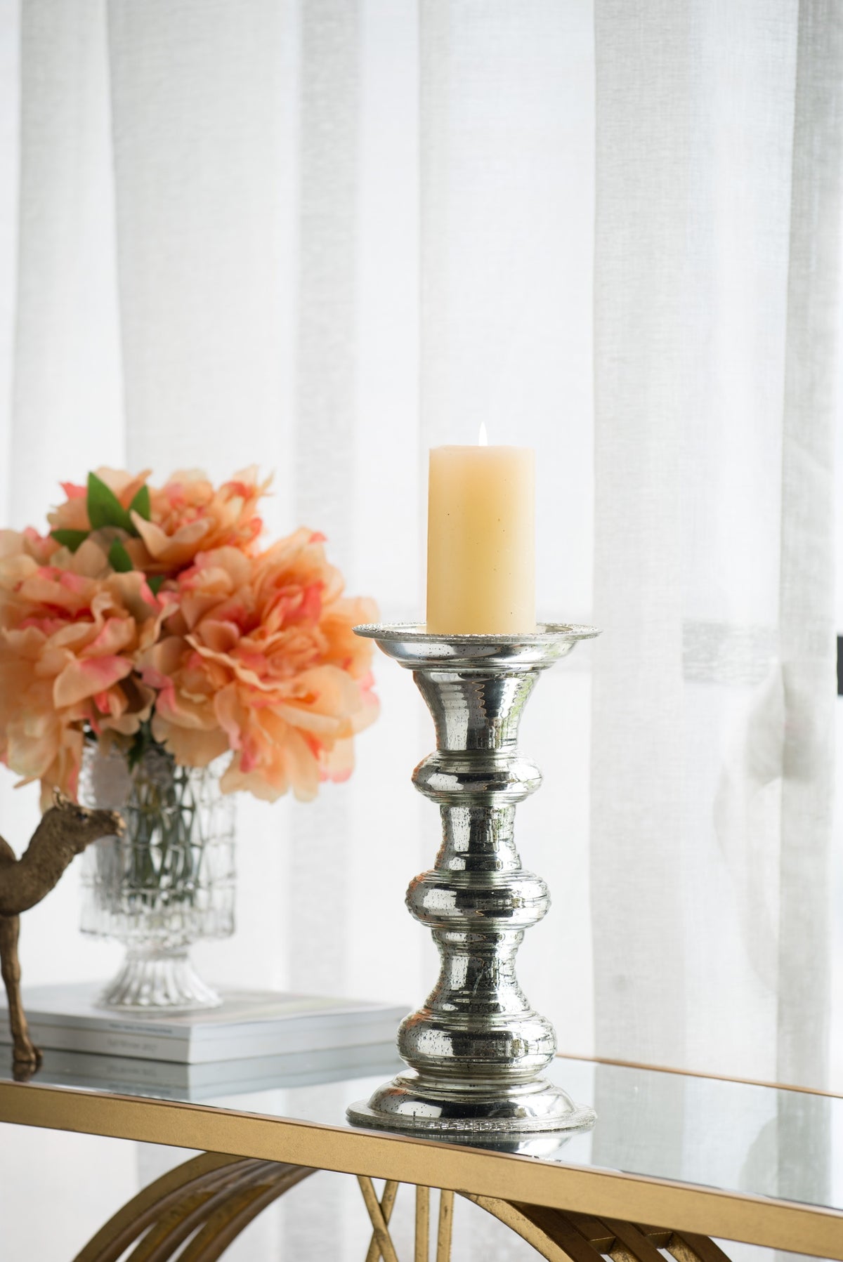 D6.1x11.8" Pillar Candle Holder