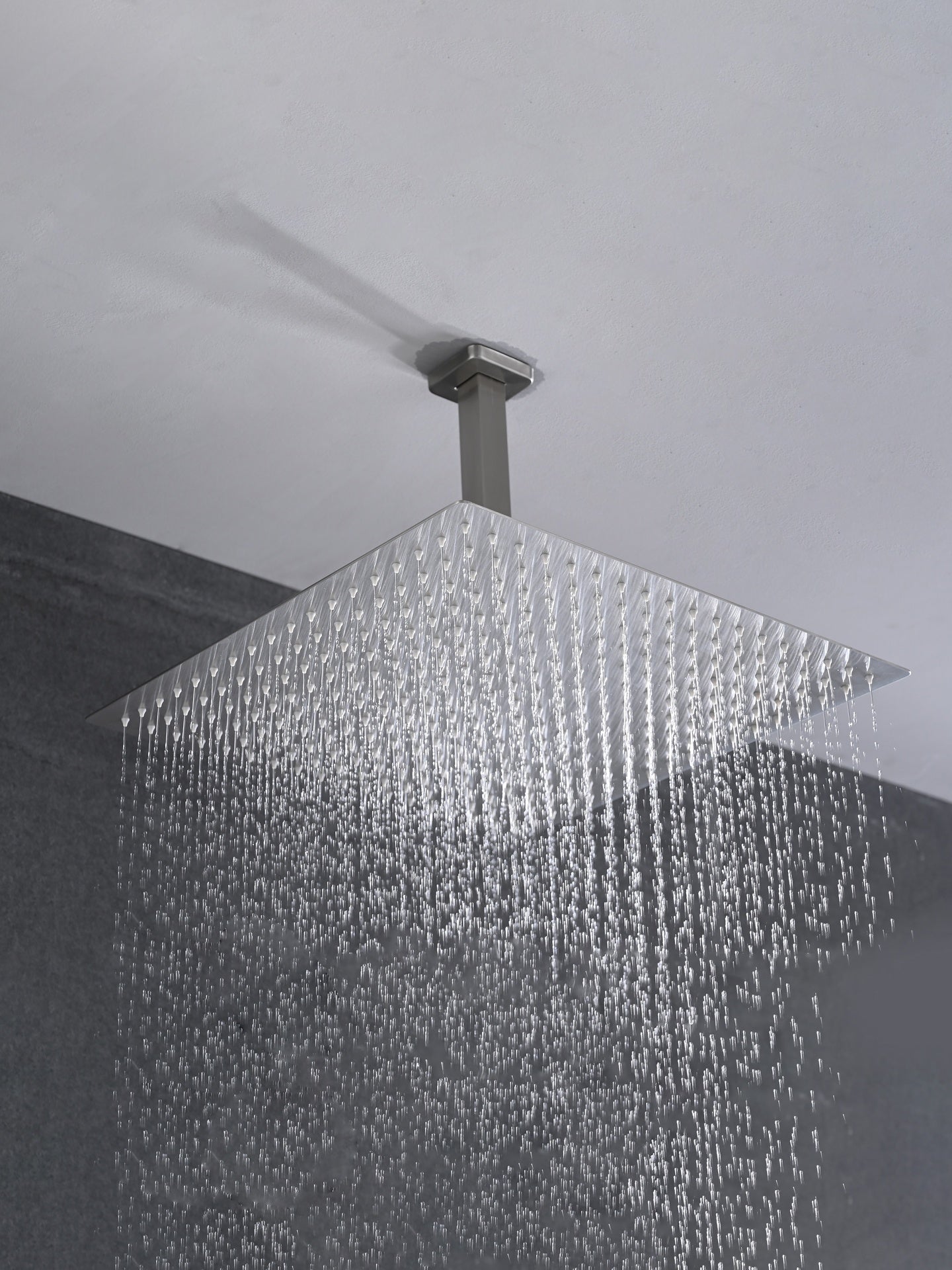Shower system combo with hand shower, 16 inch shower head and tub spout
