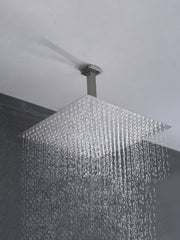Shower system combo with hand shower, 16 inch shower head and tub spout