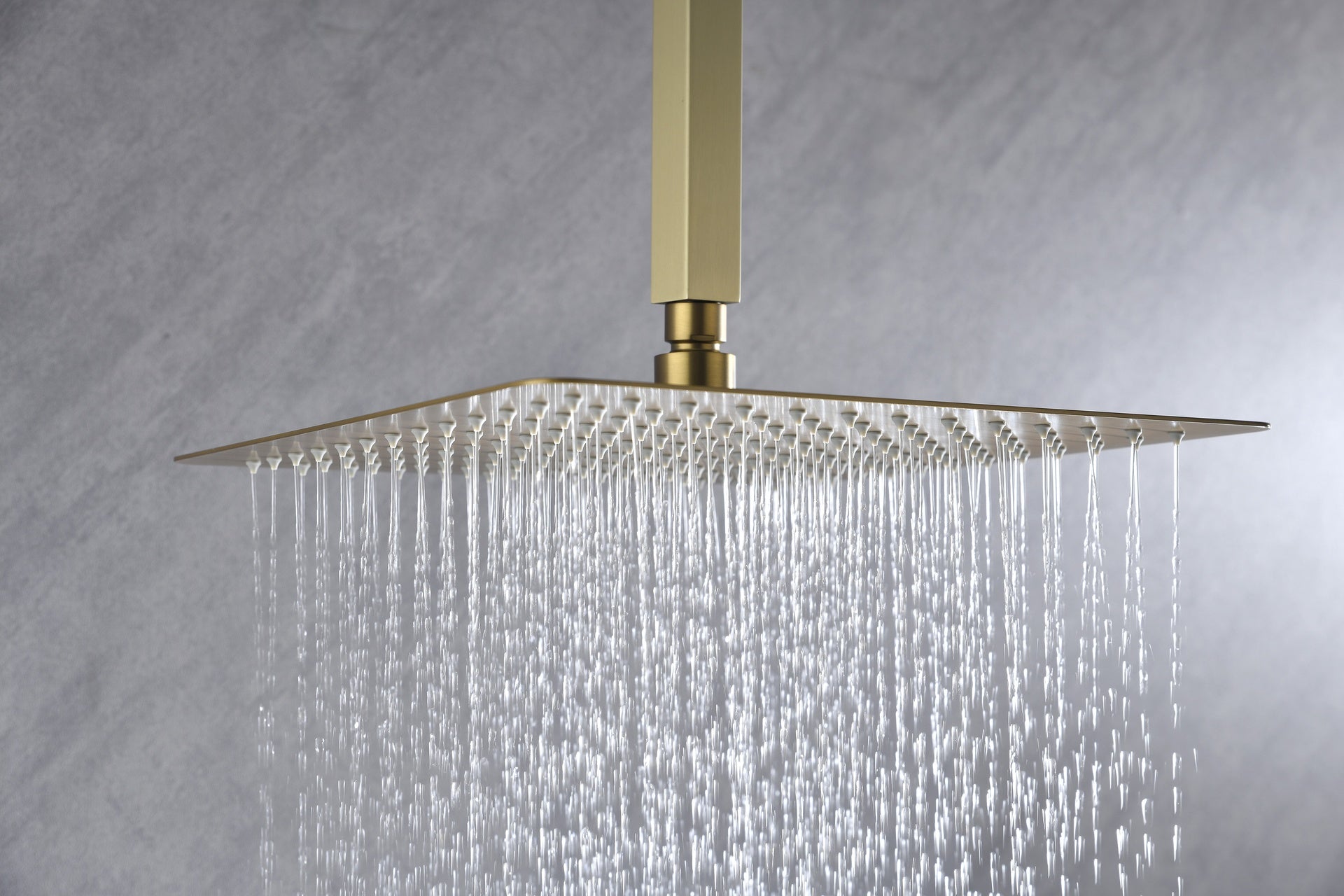 Rain Shower Head High Pressure Rainfall Showerhead Water Saving