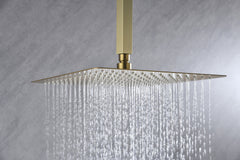 Rain Shower Head High Pressure Rainfall Showerhead Water Saving