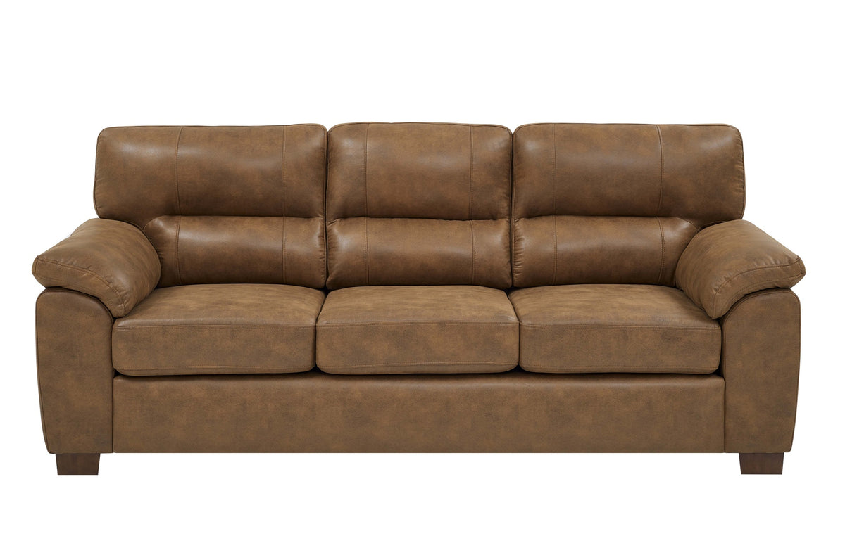 Vintage Three‑Seat Sofa