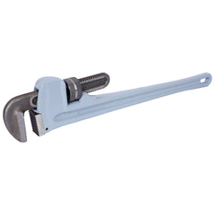 24 inch Pipe Wrench Aluminum Straight Pipe Wrench Heavy Duty 24-Inch Plumbers Wrench,Easy to Carry, Hangable Design, for Water Pipes, Automotive Repairs