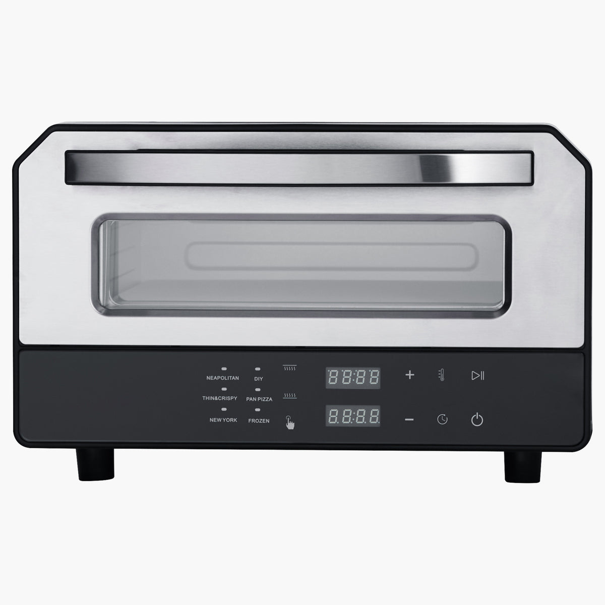 12 Inch Electric Pizza Oven with Pizza Stone 750℉ Max Temp Pizza Maker