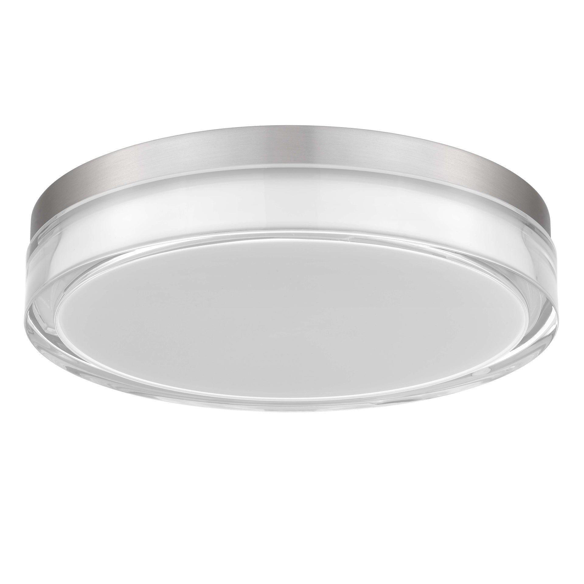 12-inch Chrome Inegrated LED Flush Mount