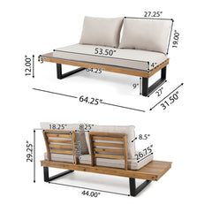 SEBASTIAN 2 SEATER SOFA - LEFT SIDE