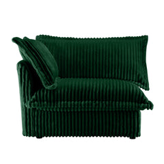Koala Sofa LSF W/1 Pillow -Green