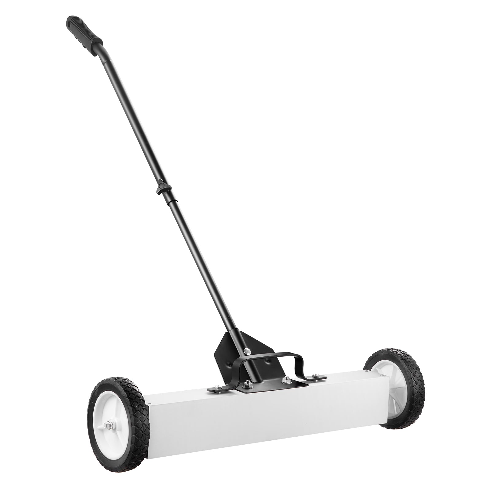 24-Inch Magnetic Sweeper with Wheels Telescoping Magnetic Pickup Tool