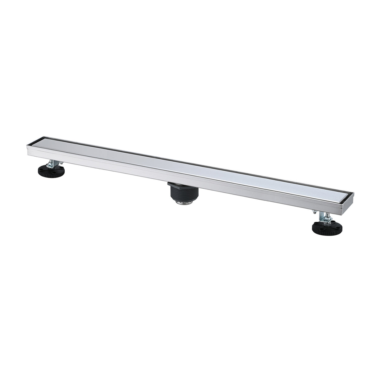 36 Inches Linear Shower Drain, Included Hair Strainer and Leveling Feet