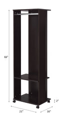 Kolen Espresso Finish Hall Tree