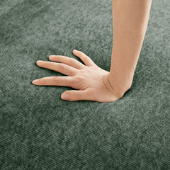 Harrison Ottoman Velvet- Green