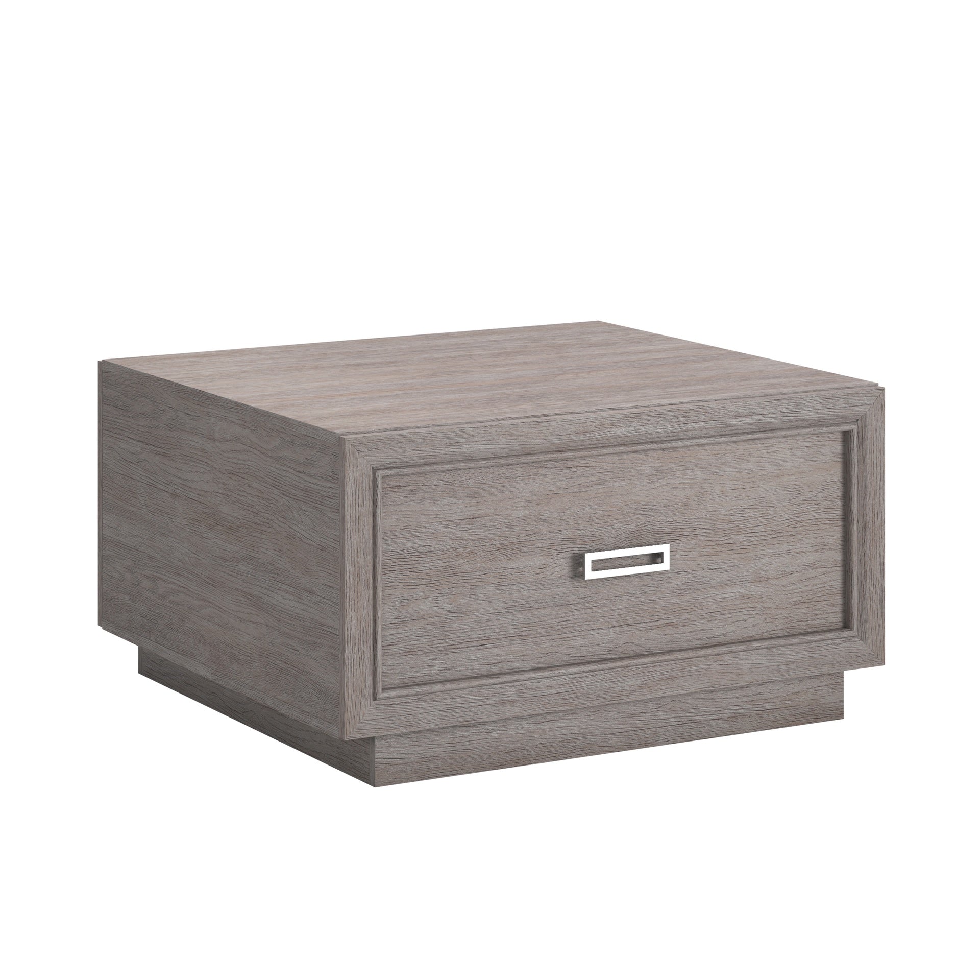 Coffee Table with Elegant Design, Medium Gray finish