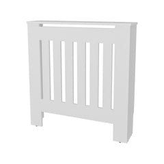 FM FURNITURE Rio Radiator Cover with Storage, Space,Saving Design, White