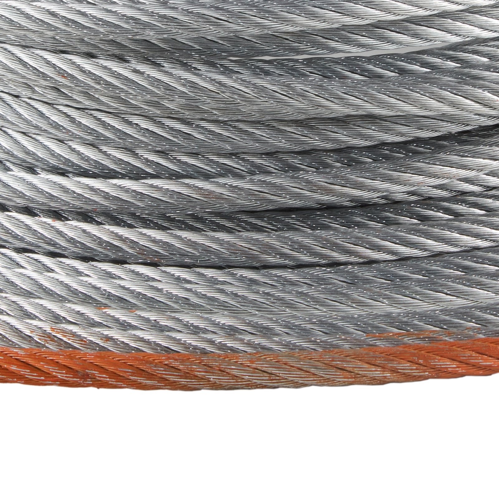 Galvanized Steel Winch Cable, 3/8 Inch x 100 Feet 15,200 lbs Breaking Strength, Wire Winch Rope with Swivel Hook, Towing Cable Heavy Duty, Universal Fit for SUV, Large Off-Road Vehicle, Truck