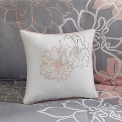 King/Cal King 6 Piece Printed Duvet Cover Set