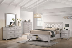 Gray 5 Drawer Chest