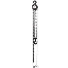 Chain hoist 4400lbs 2T capacity 10ft wIth 2 heavy duty hooks,Manual chain hoist steel construction,Black