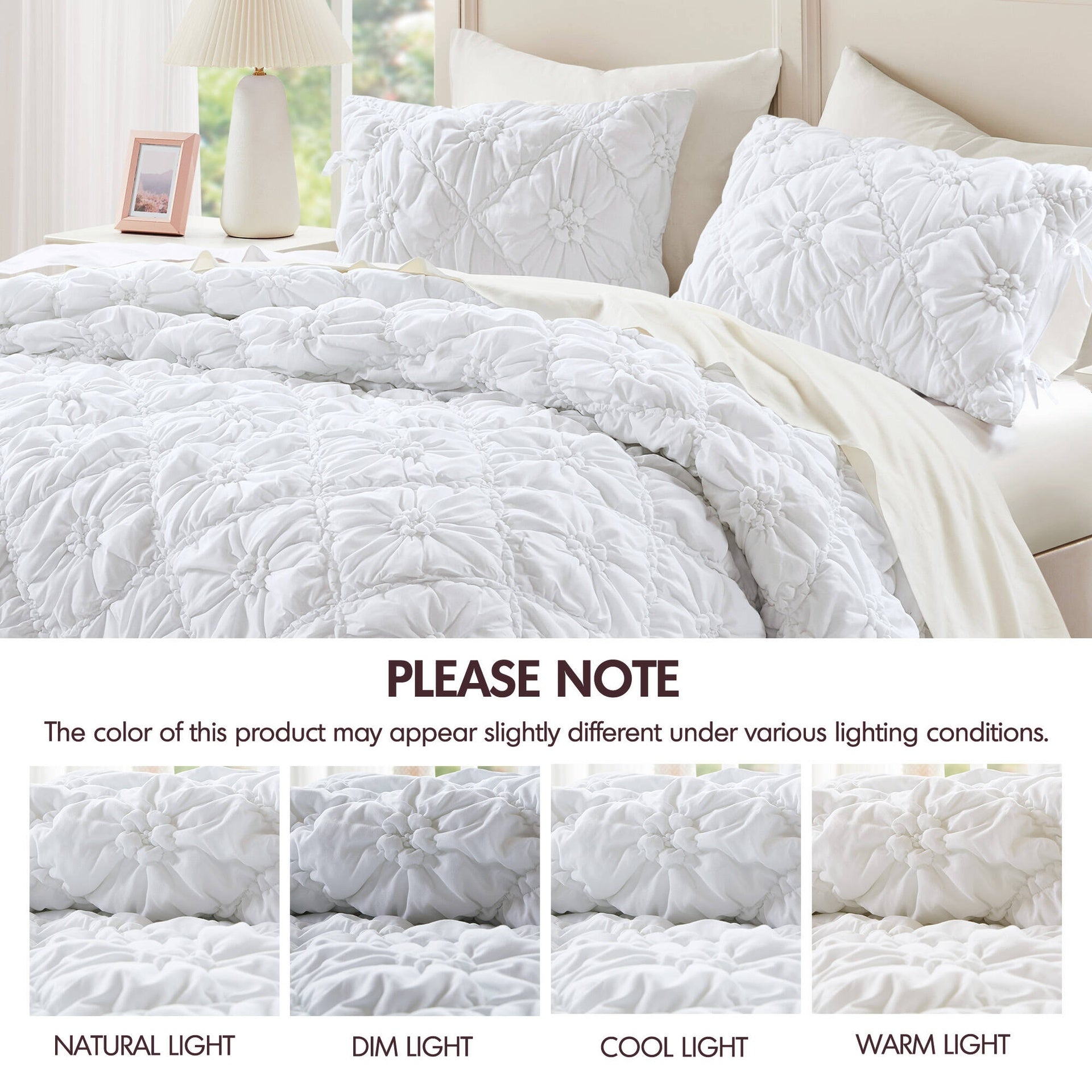 3PCS Full/Queen Comforter Set