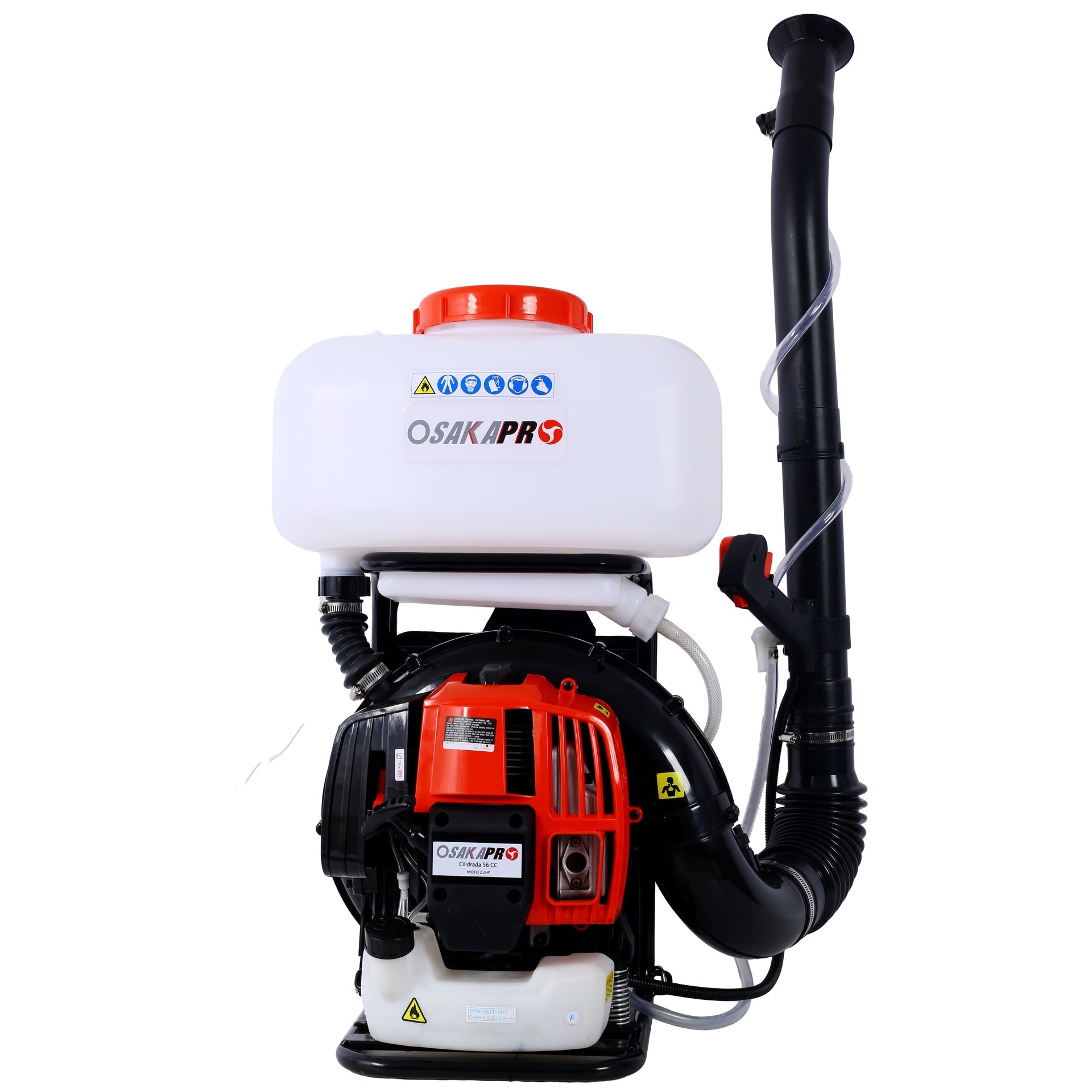 55.7cc Mosquito fogger Mister Duster Mosquito Sprayer Backpack Sprayer Cold Fogger,Gasoline Powered Sprayer Blower Machine with 20L Tank for Garden Spraying,EPA Compliant
