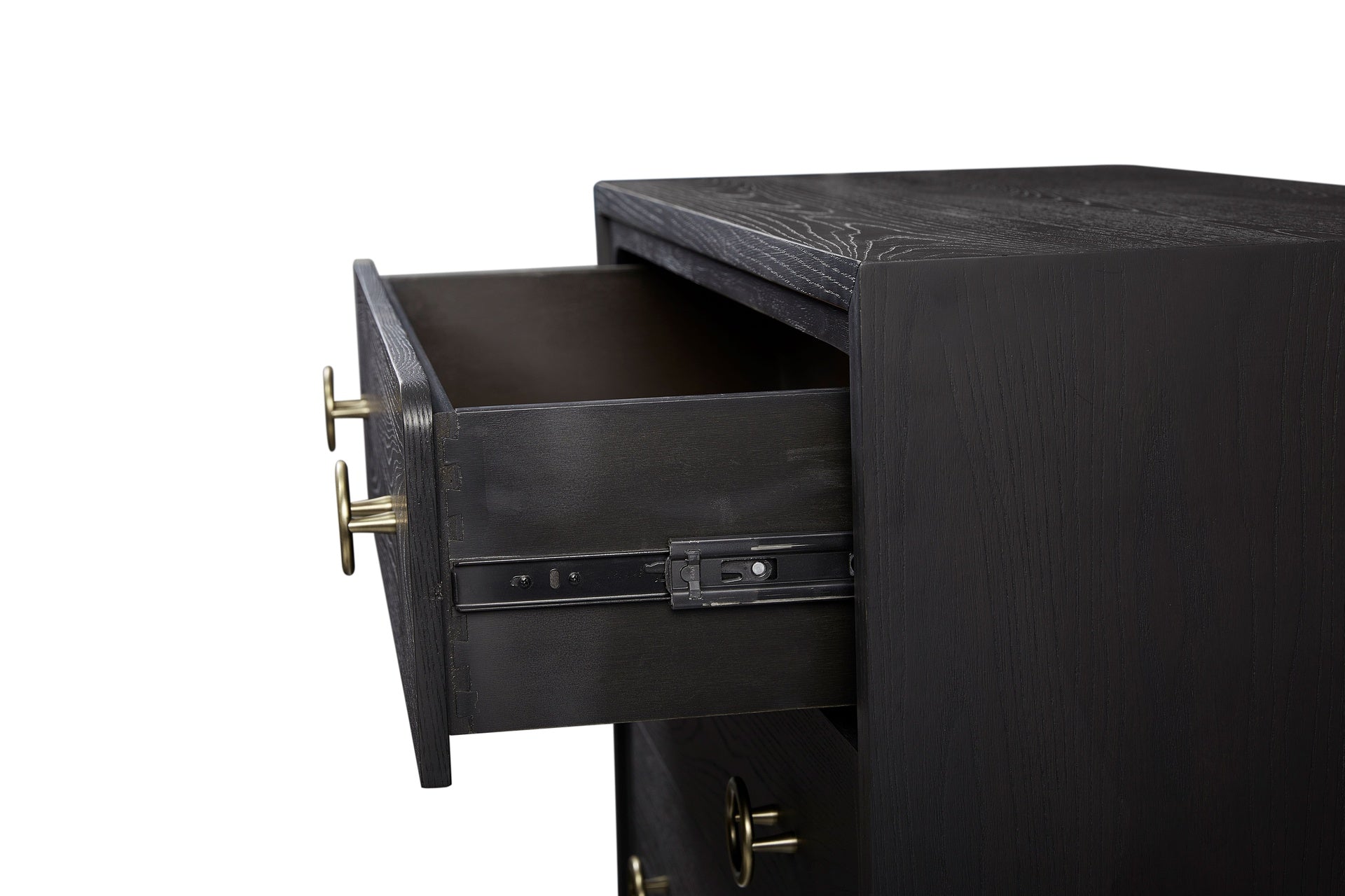 5 Drawer Chest in Peppercorn Finish