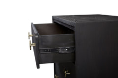 5 Drawer Chest in Peppercorn Finish
