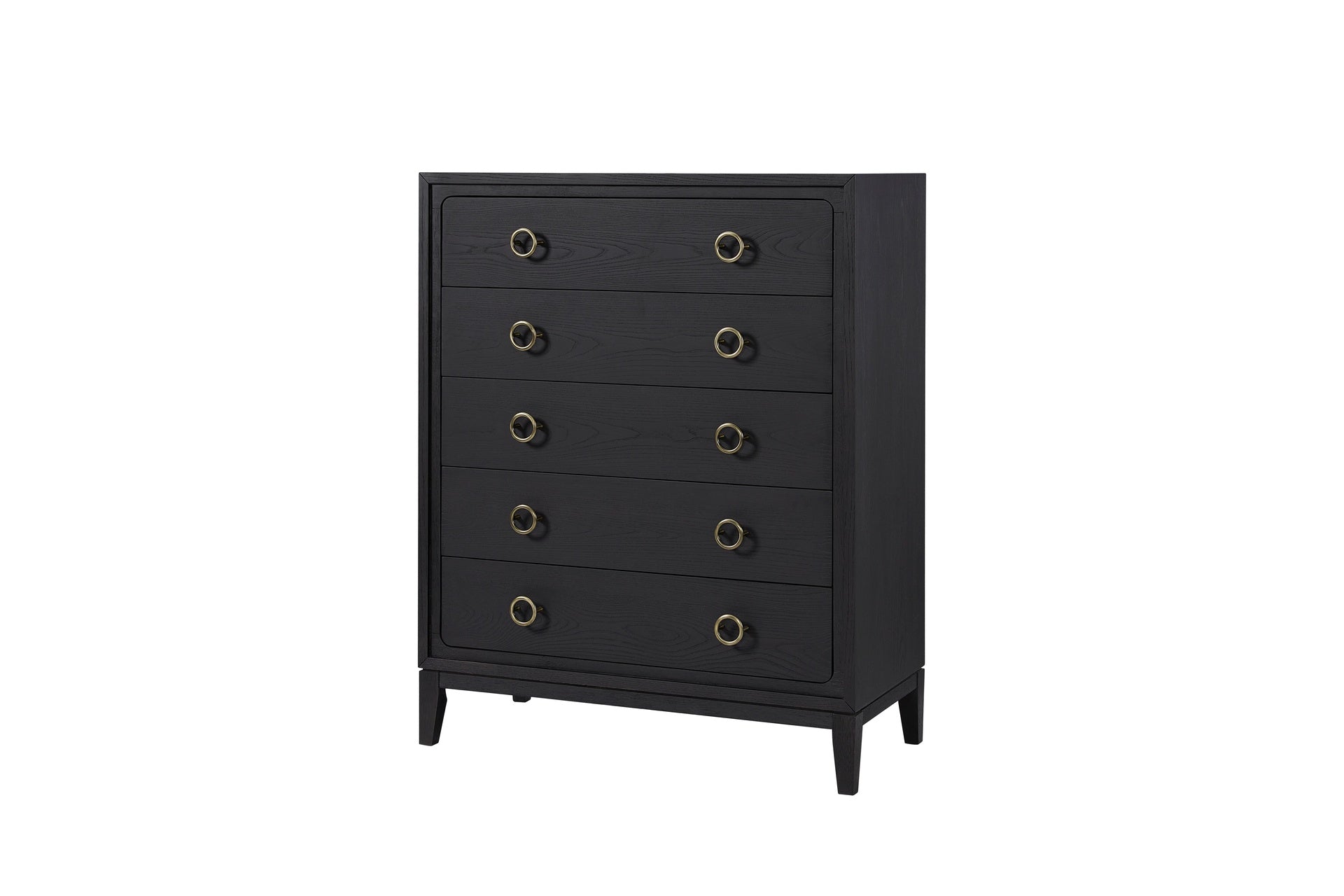 5 Drawer Chest in Peppercorn Finish