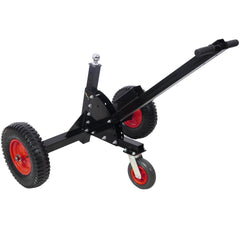 2-in-1 Heavy Duty 1,500lbs Trailer Dolly Load Capacity, Trailer Mover 2" Hitch Ball, 24''-35.4'' Adjustable Height Trailer RV Boat
