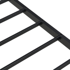 Queen Size Bed Frame , Heavy Duty Metal Bed Frame , Quick & Easy Assembly, No Noise, Black