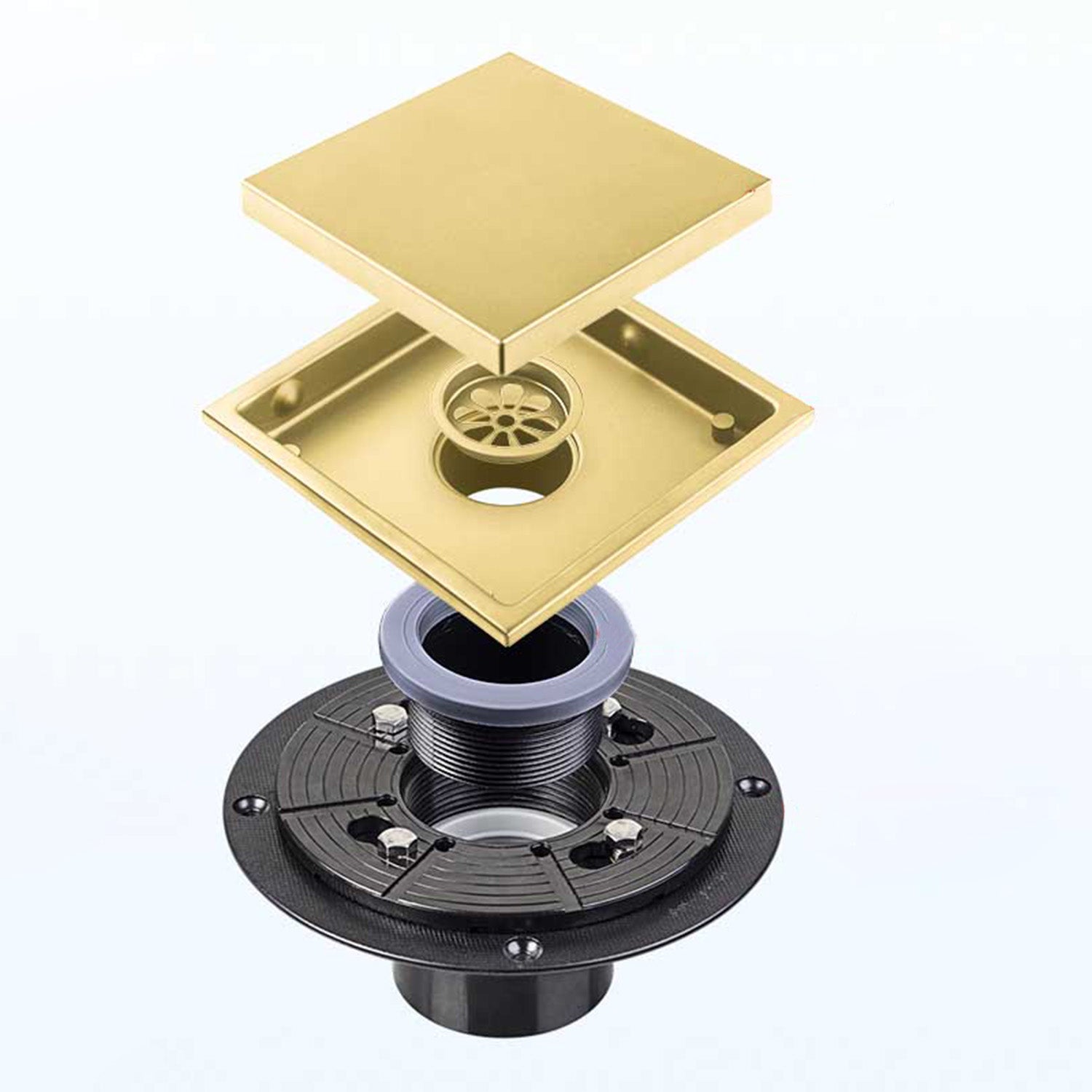 6 Inch Square Shower Floor Drain