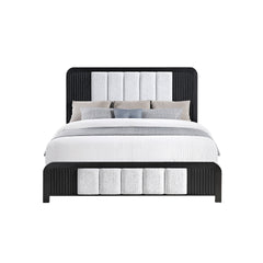 Beverly Black and White Queen Bed