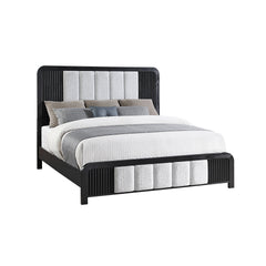 Beverly Black and White Queen Bed