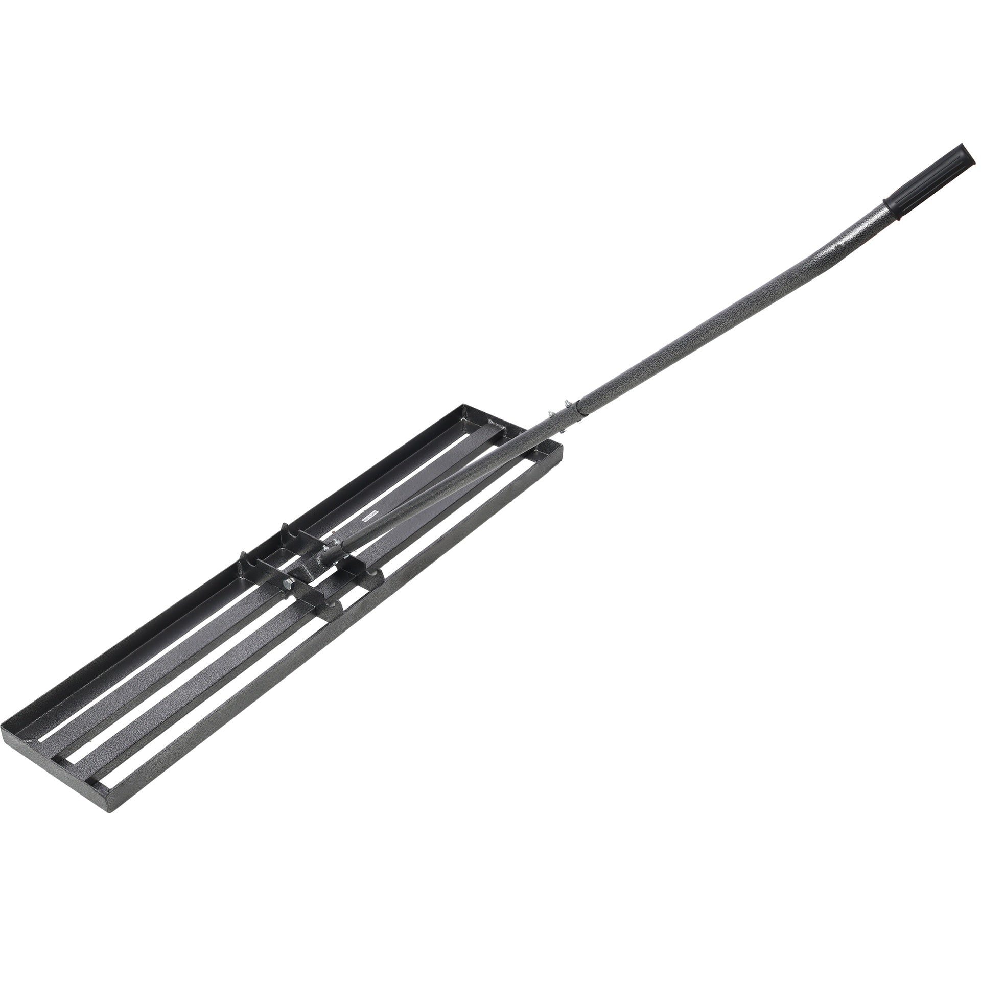 Lawn Leveling Rake, 48"x10" lawn Leveling Tool, Heavy Duty Effort Saving Lawn Level Tool,  7FT Steel Handle Lawn Leveler for Yard Garden Golf Course, Ease Level Soil Sand Dirt Surfaces and Fertilizer