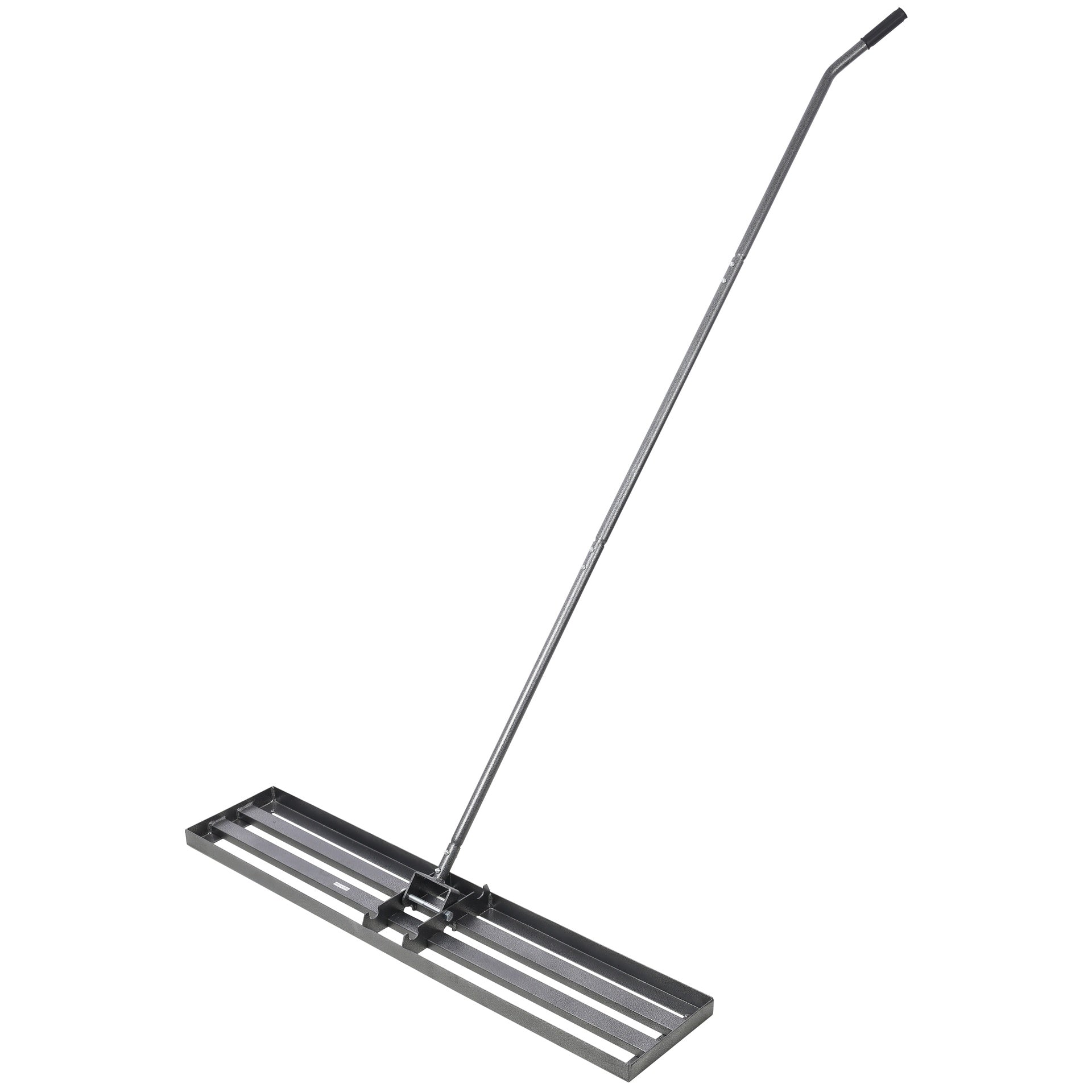 Lawn Leveling Rake, 48"x10" lawn Leveling Tool, Heavy Duty Effort Saving Lawn Level Tool,  7FT Steel Handle Lawn Leveler for Yard Garden Golf Course, Ease Level Soil Sand Dirt Surfaces and Fertilizer