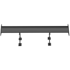 GT Wing Car Spoiler, 43.3 inch Universal Spoiler with Single Deck, Adjustable Lightweight Aluminum, Car Rear Spoiler Wing, Racing Spoiler BGW/JDM Drift Black