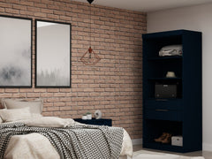 Wardrobe Closet in Midnight Blue