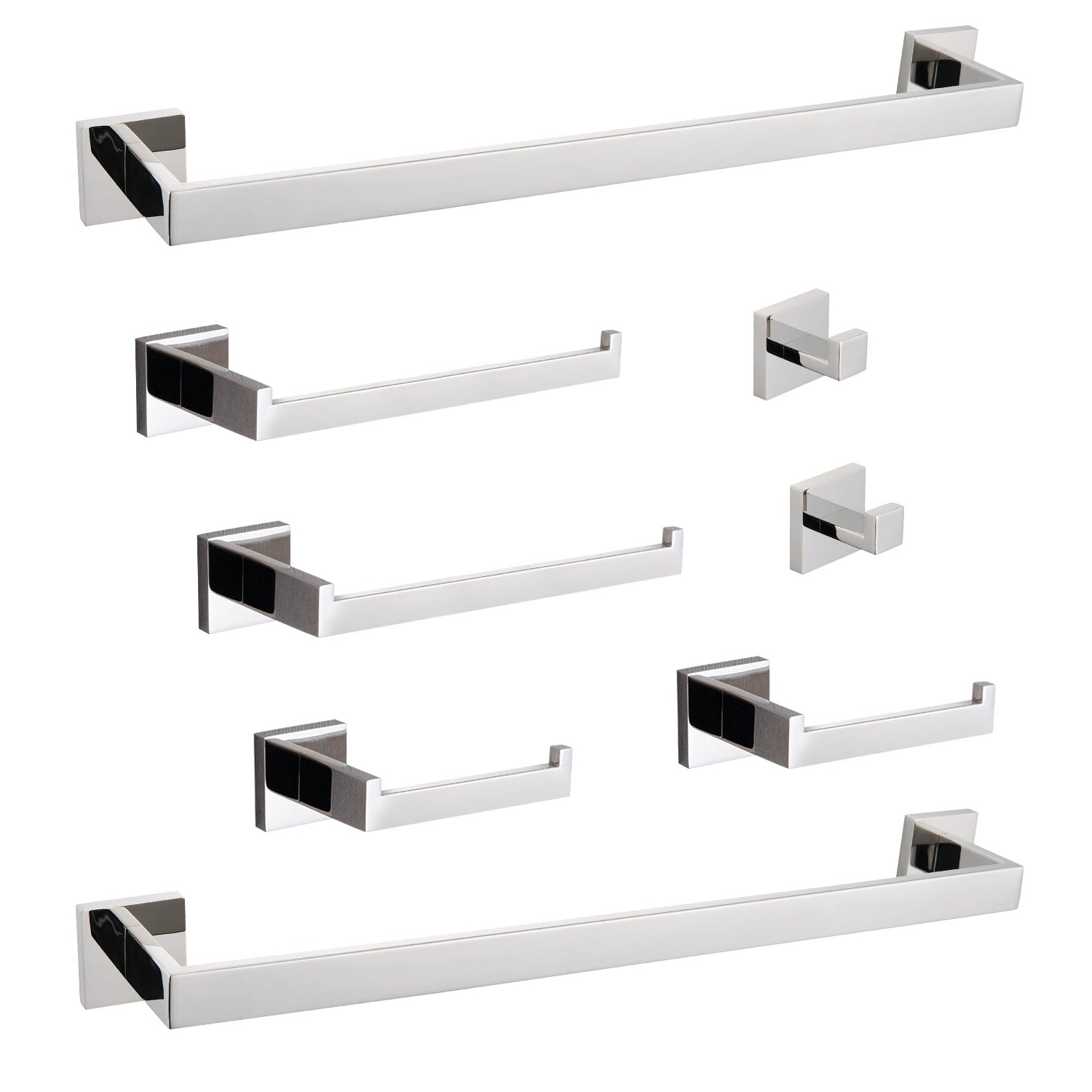 8 - Piece Bathroom Hardware Set